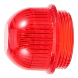 VALICLUD Warnlampen Abdeckung aus Robustem PC Kunststoff Rundes Ersatzteil für Warnleuchten Einfach zu Montieren Langlebig und Kompatibel für Zuverlässige Signalisierung