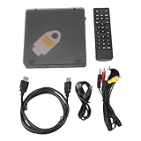 FAUOSWUK DVD-Player, Full HD 1080P-Aufwärtskonvertierung für Alle Regionen, DVD-Player mit Fernbedienung, für TV-Projektor-Anzeige