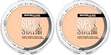 Maybelline New York - Hybrid-Grundierung, Puder, langanhaltend, matt, leuchtend, vegan & wasserfest, für alle Hauttypen, Superstay 24h, Farbton: 06 – 53 g (Packung mit 2)