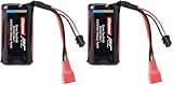 Carrera - 370600052 - Carrera LiFePo4 AKKU 6,4V 1300mAH 13A (Packung mit 2)