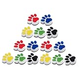 Uonlytech 15 Stück Teiliges Wiederverwendbare Whiteboard Radierer Magnetische Radiergummis für Whiteboards für Büro Klassenzimmer und Zuhause Eraser Verschiedenen Pfote