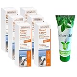 Nasenspray Ratiopharm 6x15ml inclusive einer Handcreme von vitenda - die zuverlässige Lösung bei Schnupfen mit verstopfter Nase, befreit schnell und effektiv