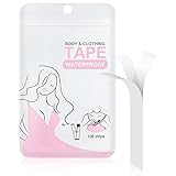 flintronic Fashion Tape Doppelseitig, 108 Stück Klebestreifen Kleidung, Doppelseitiges Klebeband Haut, Garment Tape, BH Tape für Mode Körper Clothing Zubehör Abendkleidung Hemden Tape 85x18MM