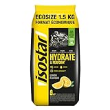Isostar Hydrate & Perform - Geschmack: Zitrone - Pulver für Isotonische Energy Drinks - Reich an Vitaminen - Natürliches Aroma - Ohne Farbstoffe - 1 Packung Sparformat 1,5 kg