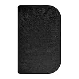 Feuerfester Herdteppich für Holzöfen, HE84-zertifizierte Kaminmatte, funken- und hitzebeständiger Bodenschutz für Hartholz und Teppich, 99 x 58 cm