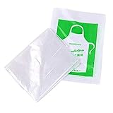 YWJewly Schürzenn Zum Bemalen Einstellbare Schürze, 100 Stück, Küchenschürze, Einweg, Kinderküche, Esszimmer Bar Reise Kleidersack (white, One Size)