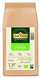 Jacobs Professional Good Origin Filterkaffee, 1kg gemahlener Kaffee, 100% Fairtrade und Bio-zertifiziert, Bio-Kaffee aus nachhaltigem Anbau