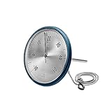 FIAP DialSwim ACTIVE - schwimmendes Thermometer - Teichthermometer - rostfreier Edelstahl - Bequemes Ablesen der Wassertemperatur - Schwimmkörper aus Weichschaum - 0,5 Meter Befestigungsseil - Pool