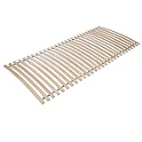 Jekatex Lattenrost, Rollrost Rahmenlos 140x200cm, 28 Latten, Birke TOP Qualität -XXL,FSC® 100%