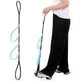 Beinhebergurt, Beinlifter für sichere Bewegungshilfe 102 cm Aufstehhilfe Senioren mit weichen Griffen für Zuhause aus dem Bett,Sofa,Auto