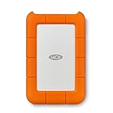 LaCie Rugged Mini 2TB tragbare externe Festplatte, 2.5 Zoll, PC & Mac, inkl. USB-C w/o USB-A Kabel, Data Rescue Service (LAC9000298)