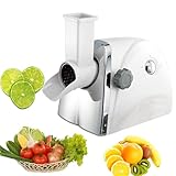 XCSCUK Kommerzielle Käsereibe, elektrische rotierende Käsezerkleinerungsmaschine, für Kartoffel-, Gemüse- und Käsemühle