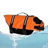 Hundeschwimmweste – Oxford-Gewebe, reflektierende Sicherheitsjacke, Verstellbarer Auftrieb, Hunde-Bademode, schnell trocknend, Schwimmanzug, leichte Haustierausrüstung, lebensrettende