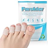 20 Pcs Gel Zehenkappen Zehenschutz Zehenschoner, Silikon Zehenschutz Kleine Zeh für Blasen, Hühneraugen, Hammer Zehen, Zehennägel Verlust, Reibung Schmerzlinderung und Mehr