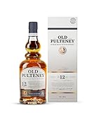 Old Pulteney Highlands Single Malt Whisky 12 Years 1 x 0,7l) – Der maritime, von Meeresluft geprägte Whisky aus Schottland in der Geschenkverpackung mit 40% vol. Alkohol