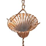 SIDCO Dachrinnenkette Regenablauf Regen Fallrohr Regenrinne Kette Regenwasserkette