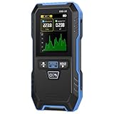 EMF messgerät Elektrosmog messgerät 3 In 1 Strahlenmessgerät Messung von EF MF RF Automatischer Alarm bei Überschreitung der Norm TFT Farbbildschirm für Haus, Büro und Kinderzimmer.