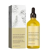 Natürliches Haaröl schwarzkümmelöl, teebaumöl rizinusöl,Rosemary Essence Haaröl Natürliche Haarkur Als pflegende Haarkur (ätherische öle bio) für schnelleres Haarwachstum