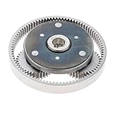 SunniMix 36T Planetengetriebe mit Kupplung, 36T Elektromotorrad + Zahnkranz + Kupplung für Elektrofahrzeug Fahrrad Elektrofahrrad, Stahlgetriebe