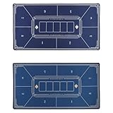 Kalttoy Professionelle Pokermatte, tragbar, Gummi, wasserdicht, 101,6 x 50,8 cm