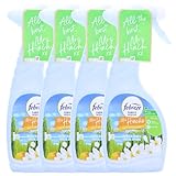 4x Febreze Textilerfrischer Orangenblüte & Küstenzypresse je 500ml