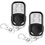 Fernbedienung Garagentor, 2 Stück 433 MHz Universal Fernbedienung Klonen, Fernbedienung für Garagentor kompatibel mit Marantec