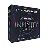 Trivial Pursuit: Marvel Cinematic Universe Ultimate Edition, offizielles Lizenzprodukt, Trivia-Brettspiel zum Sammeln mit 6 Infinity Stone Location Movers, 1800 Fragen, MCU Phasen 1-3