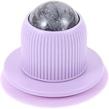 Yardwe Multifunktionaler Faszienmassageball mit Saugnapf zur und Muskelentspannung für Nacken Schultern Füße und Beine Ergonomisches Design für Zuhause und Unterwegs