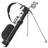 Findway Golf Stand Bag mit verstellbaren Schultergurten, 2-Wege-Teiler, 2 Taschen, leicht zu tragende Bleistift-Golftragetasche für Männer und Frauen