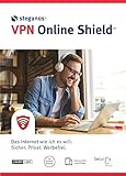 Steganos VPN Online Shield auf USB Stick | VPN Software 2024 | privat und sicher surfen | Jahreslizenz für 5 Geräte | für PC | für Windows und Mac