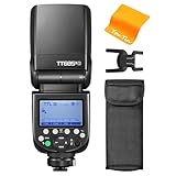 Godox TT685II-S TT685II S Kamera Blitzgerät für Sony, 2,4 G Wireless HSS GN60 Blitzgerät Kompatibel mit Sony Digitalkameras a9 a7 a7II a7III a7R III a7RII a7SII a6000 a6300 a6500
