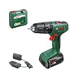 Bosch Akku Schlagbohrschrauber EasyImpact 18V-40 (1 Akku 2,0 Ah, 18 Volt System, im Koffer)
