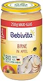 Bebivita Früchte Birne in Apfel, 6er Pack (6 x 250 g)