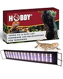 HOBBY Terraristik Terra Fix & Easy LED I dimmbare LED-Beleuchtung für Terrarien I Terrarium Lampe mit einstellbarer Farbtemperatur I Terrarienbeleuchtung für Reptilien, Amphibien und Pflanzen