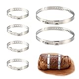 6 Edelstahl Rouladenklammern zum Binden von Fleisch, Kohlrouladen Wiederverwendbare Rouladenbinder Rouladenringe erleichtern die Arbeit spülmaschinenfest