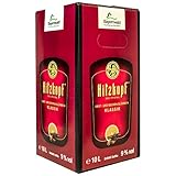 Bayernwald Hitzkopf Glühwein Klassik, aus Obst- und Beerenwein, hergestellt mit natürlichen Früchten in bester Qualität, 9 % vol, BIB 10 l