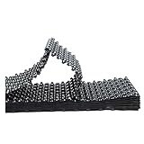 Hochbeetfolie Grundmauerschutz Noppenfolie Drainage 0,5 x 25 m Noppen-Drainagematte mit Löchern Luftbeschneidetöpfe Schallschutz Wärmeschutz Wurzelsperre für Garten Dächer Topfpflanze(Size:50CM x 25M)