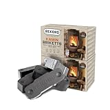 PALIGO Braunkohlebriketts 10kg x 2 Gebinde 20kg 1 Paket Kaminbriketts Ofenbriketts Braunkohle Brikett Bündel Kohle Gluthalter Rekord