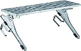 Heuel SnapStep Standrost für Beton u. Ton 80x25cm, alu-natur