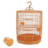 Hängender Vogelkäfig Vintage Design für Kleine Haustiere Robuster und Dekorativer Vogelkäfig Großer Kapazität und Sicherem Verschluss für Kleintiere