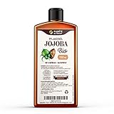 Jojobaöl Bio 150 ml - 100% Bio, Rein, Natürlich & Kaltgepresst, Haare und Nägel, Gesichtsöl und Körperöl, Vegan & Hexanfrei