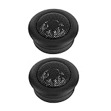 Tbest Hochtöner 4 Ohm, Autolautsprecher, 200 W, 2.500 ~ 25.000 Hz, Stahlnetz, APEI-Diaphragma, für Auto, Stereo, 55 mm, 2-Teilig, Entspricht dem Bild