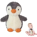 Kuscheltier Pinguin, 23 cm Plüschtier für Kinder, Flauschiger Stofftier zum Kuscheln und Spielen, Süße Plüschtiere, Pinguin Plushie, Kuscheltiere Mädchen, Stuffed Animals für Jungen Mädchen Geschenke