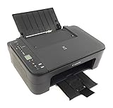 Canon PIXMA TS3355 Drucker Farbtintenstrahl Multifunktionsgerät DIN A4 (Scanner, Kopierer, 4.800 x 1.200 DPI, WLAN, USB, Apple AirPrint, PIXMA Cloud-Link), schwarz
