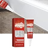 Silikon Transparent Sanitär,120ml Silikon zum Abdichten,Silikons Bad,Silikonkleber Transparent Wasserfest,Silikons Durchsichtig Wasserfest,für Küche,Bad,Badewanne