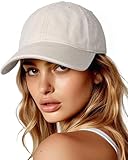 FURTALK Damen Vintage Basecap Baumwolle Verstellbare Baseball Cap