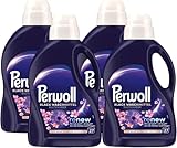 Perwoll Renew Blütenmeer Flüssigwaschmittel (4x 25 Wäschen), Waschmittel für schwarze Wäsche, Feinwaschmittel belebt dunkle Farben & reinigt sanft, mit verführerischem Duft