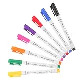 KALLORY 8St Graffiti-Stift zum Ausmalen Wäschemarker tragbarer Stoffstift stempelstifte für kinder bescherung weihnachten aquarellstifte multifunktionaler Textilstift Schuhe Stoff Stift