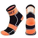COMIOR Damen Laufsocken Reflektierende Socken Beiläufig Wadenlange Running Radfahren Strümpfe Sport Socken Versch Farben und Größen