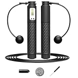 Kabelloses Springseil für Erwachsene, Schwerkraftball-Springseil für Zuhause, Workout-Ausrüstung, schnurloses Springseil mit Zähler für Damen und Herren